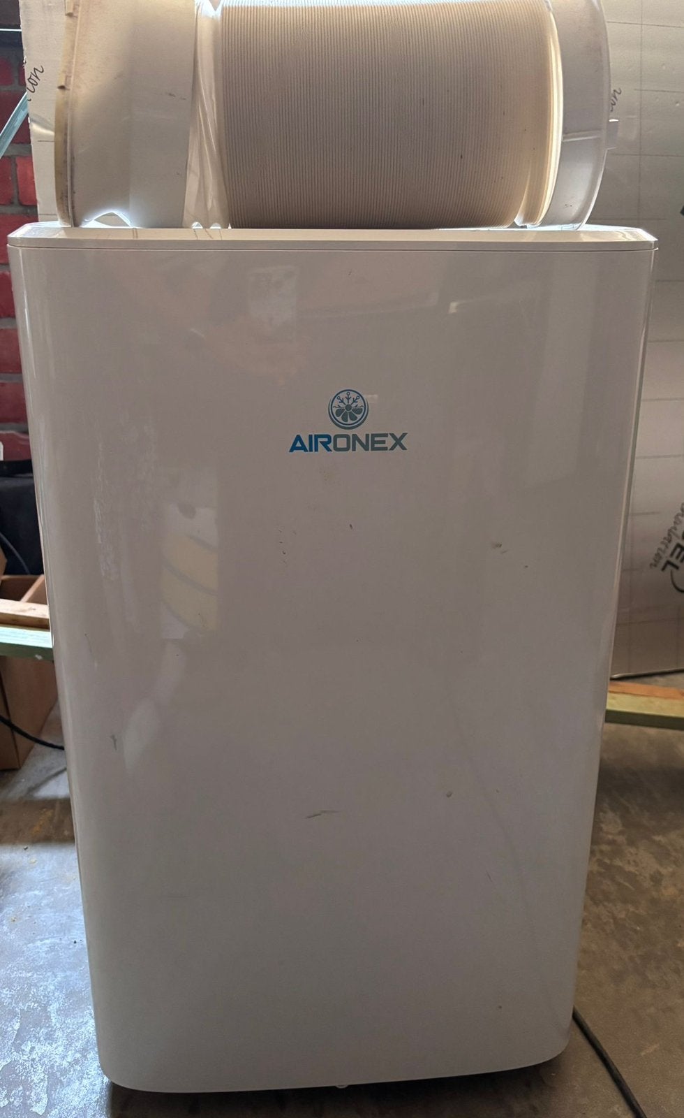 Aironex Mobiele Airco - koelen en ontvochtigen, Elektronische apparatuur, Airco's, Ophalen, Zo goed als nieuw, Koelen en Ontvochtigen
