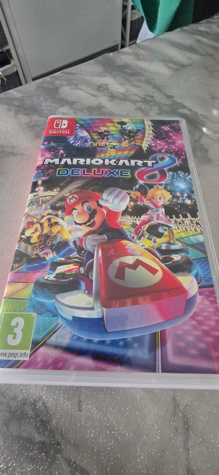 Mario kart 8 deluxe vs minecraft, Enlèvement, Comme neuf, Course et Pilotage