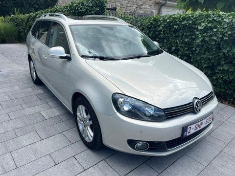 VW Golf Variant (2012) 1.6 Tdci - Highline - 6800 EUR, Auto's, Voorwielaandrijving, Euro 5, Parkeerassistent, Zwart