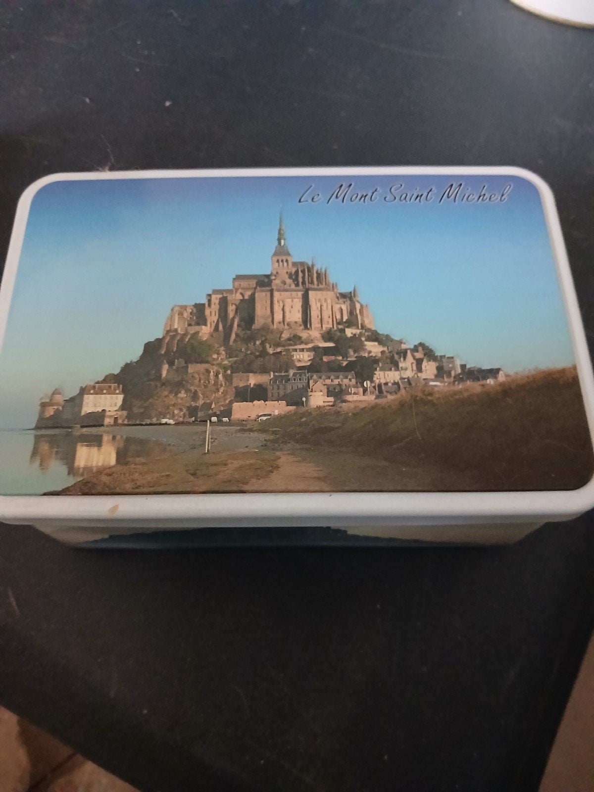 boite metallique Mont st Michel, Ophalen
