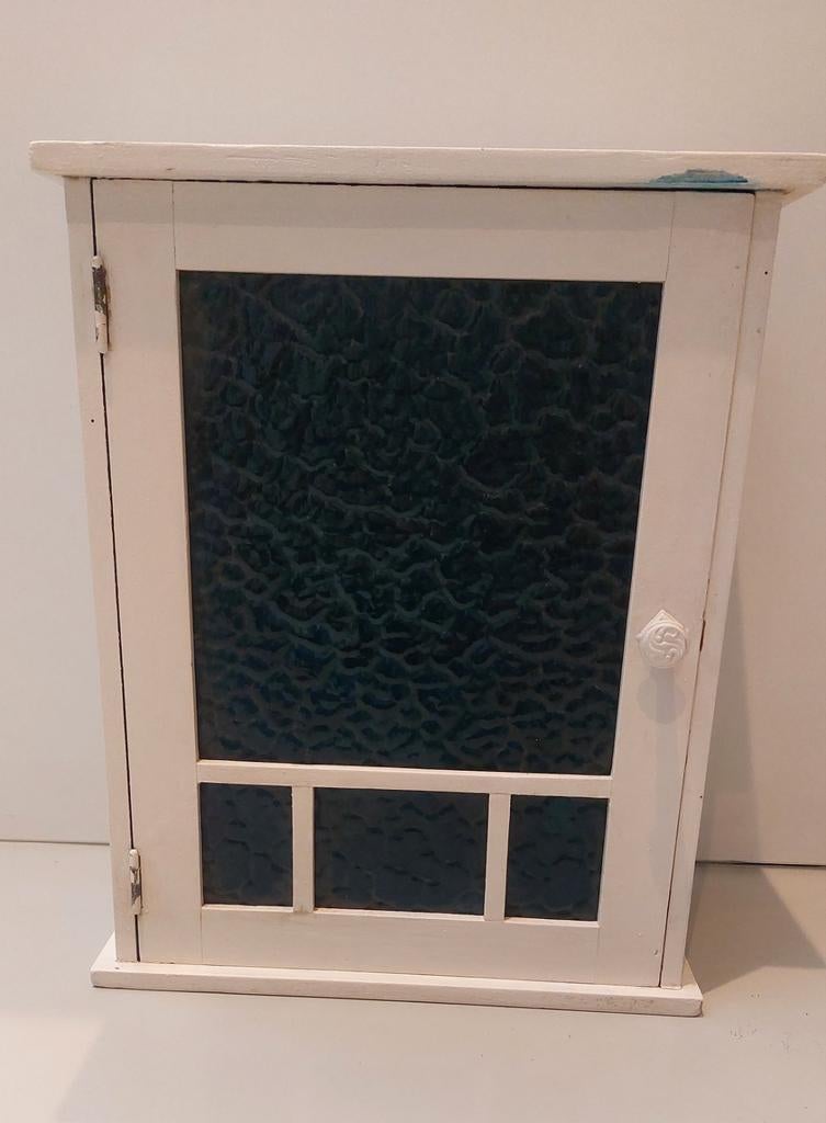 Prachtig antiek wandkastje, mooi voor in een kinderkamer, Ophalen