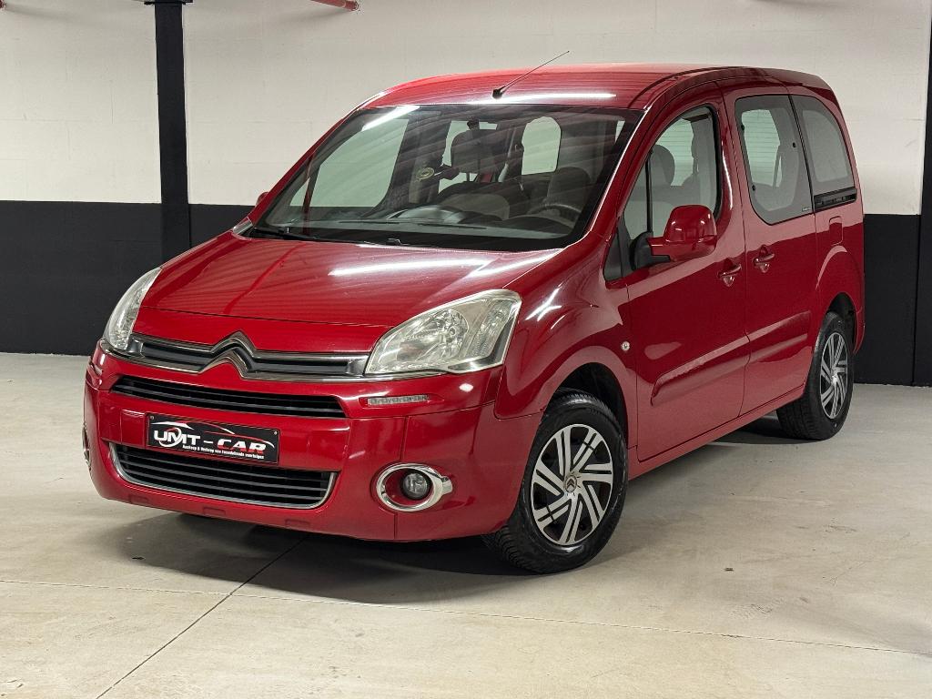 CITROEN BERLINGO 1.6i/VOLLEDIG ONDERHOUD HISTORIE+ GARANTIE✅, Voorwielaandrijving, Euro 5, Zwart, 4 cilinders