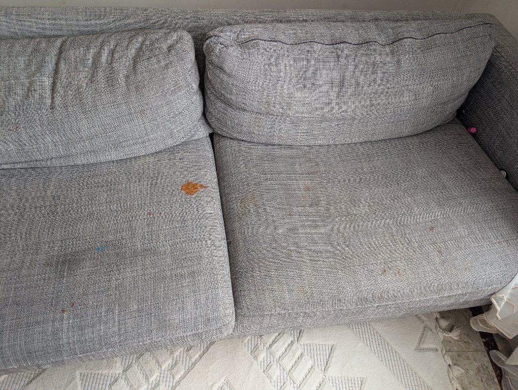 Canapé Ikea dehoussable, 75 à 100 cm, 125 cm ou plus, Enlèvement, Utilisé