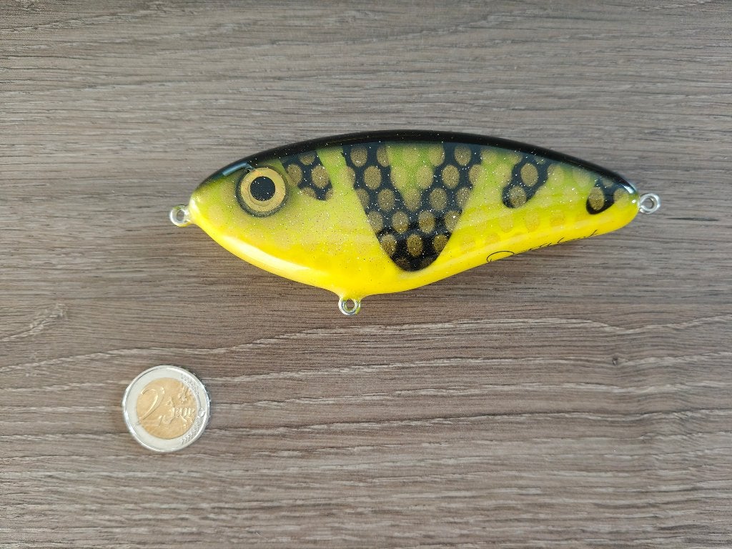 Derkbait custom jerkbait 12cm 70g snoek, Watersport en Boten, Ophalen, Nieuw