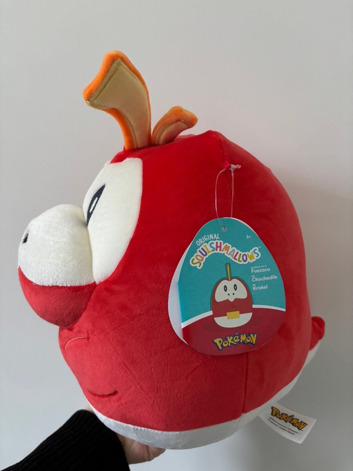Pokémon fuecoco Squishmallow, Pokémon, Ophalen of Verzenden, Nieuw, Squishmallow