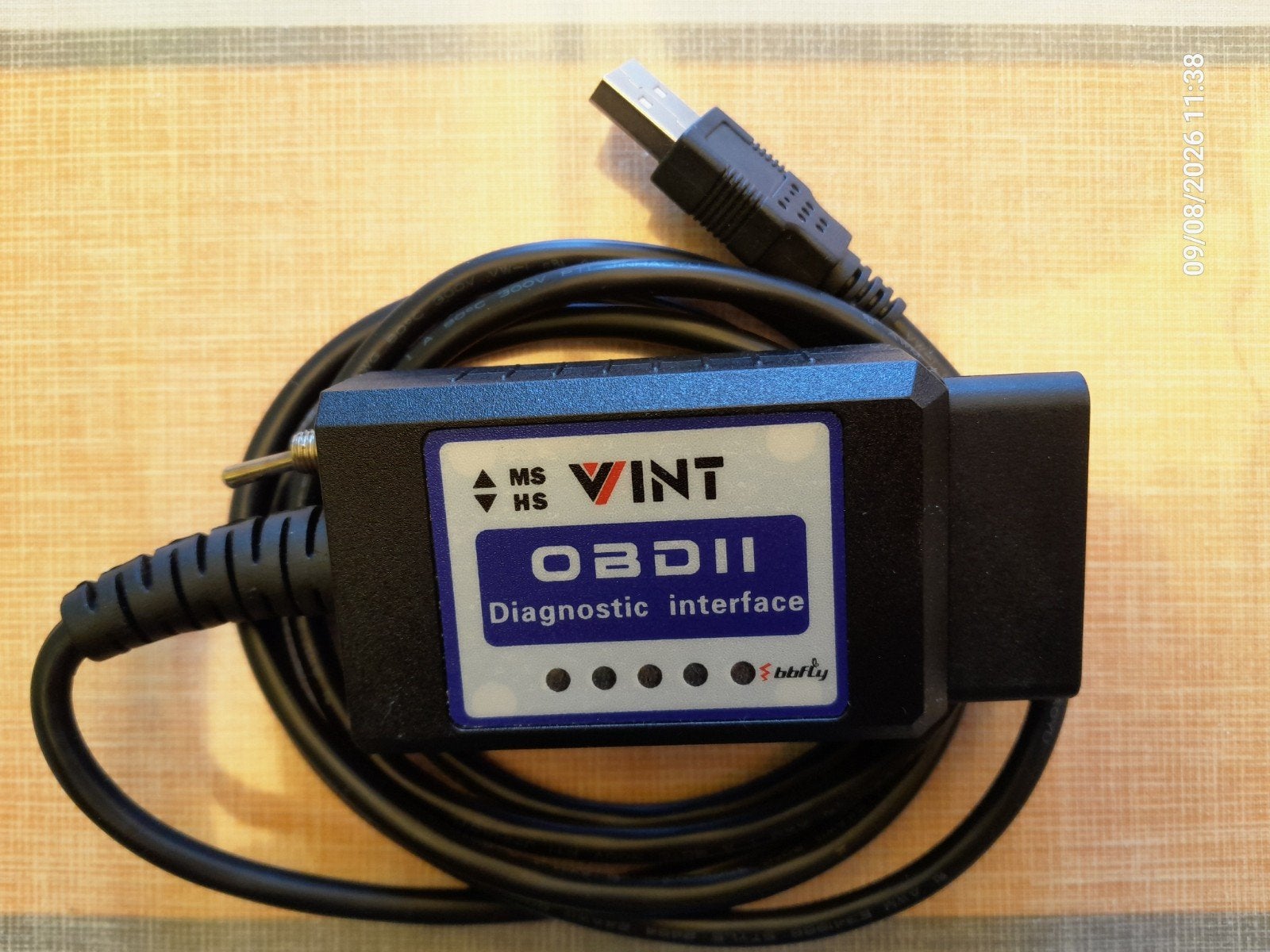 OBDII OBD OBD2 Ford ELM config USB, Enlèvement ou Envoi, Comme neuf