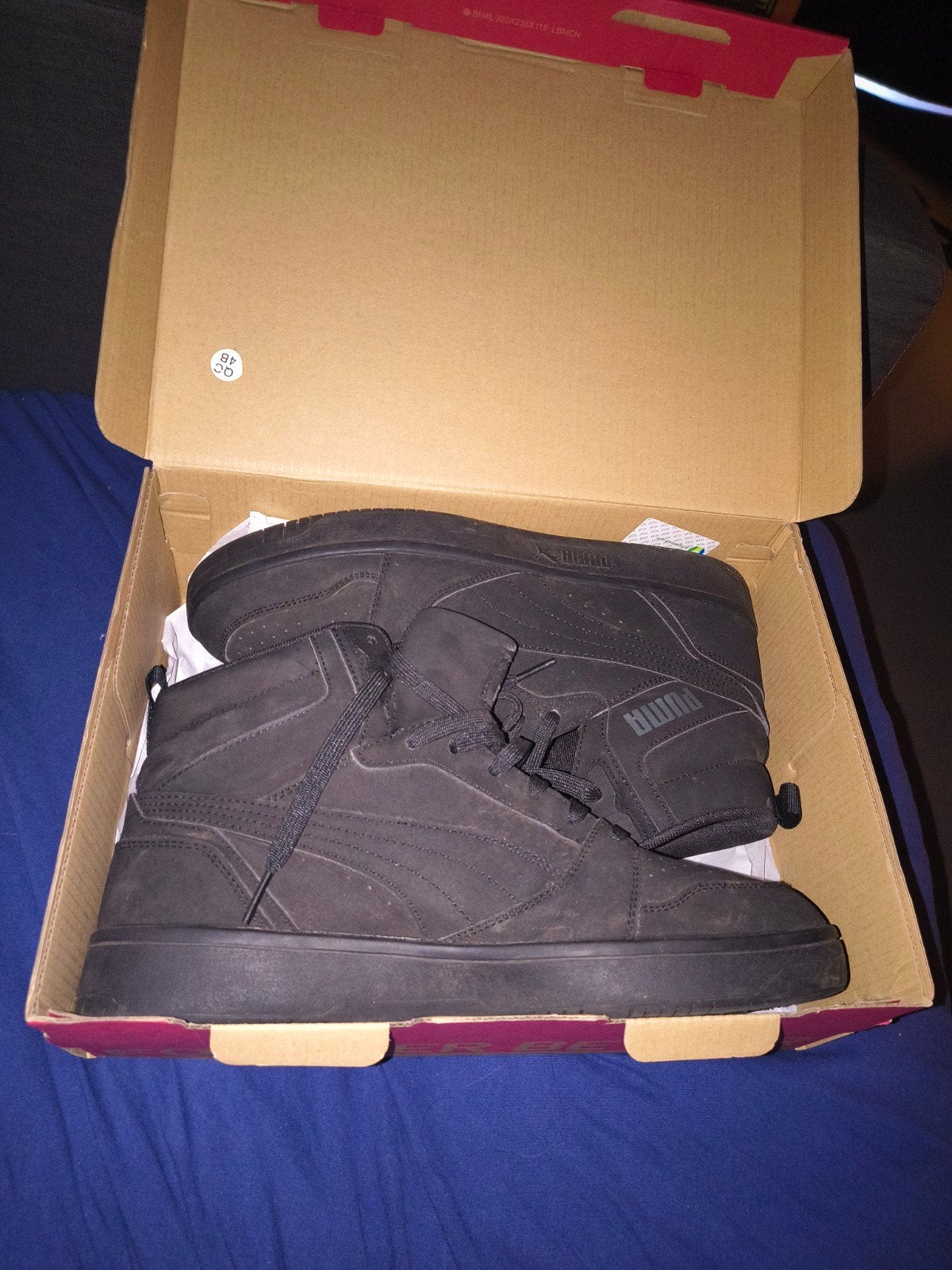 Puma Maat 44,5 Hoge sneakers in praktische nieuwstaat, Kleding | Heren, Schoenen, Puma, Zwart, Ophalen of Verzenden, Zo goed als nieuw