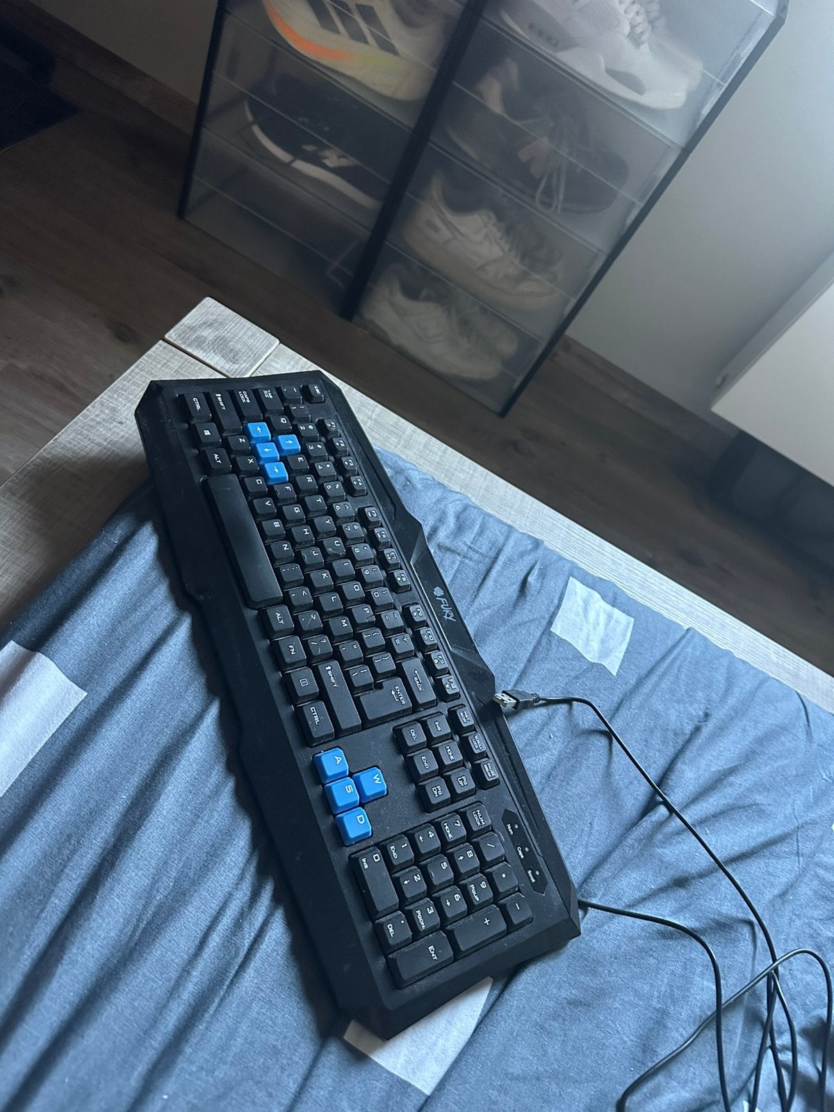 Fury gaming toetsenbord, Ophalen, Zo goed als nieuw, Gaming toetsenbord