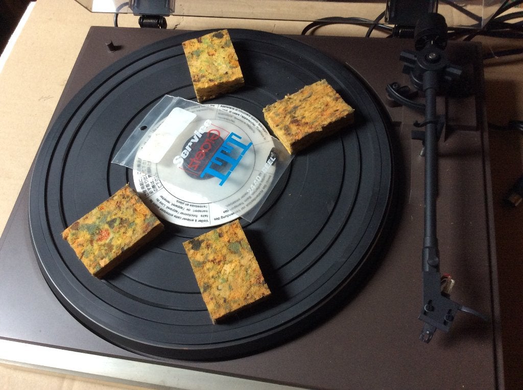 ITT platenspeler, Enlèvement ou Envoi, Utilisé, Tourne-disque, Autres marques