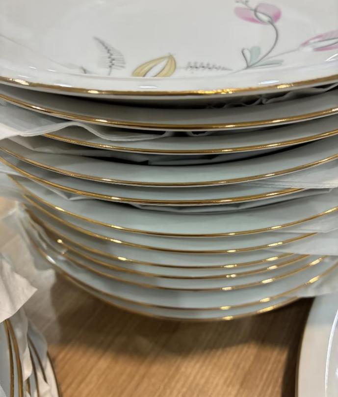 PROMO - Assiettes plates en porcelaine Kahla Germany, Maison & Meubles, Cuisine | Vaisselle, Enlèvement, Comme neuf, Porcelaine