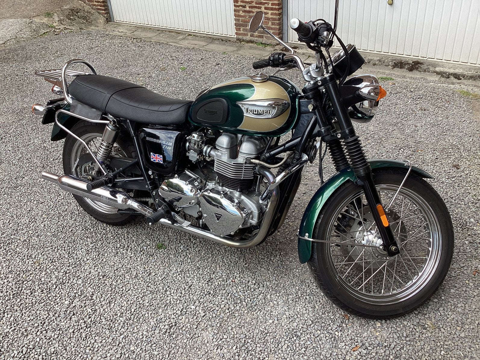 Triumph T100 motorfiets uit 2004, 2 cilinders, 790 cc, Occasion, Particulier