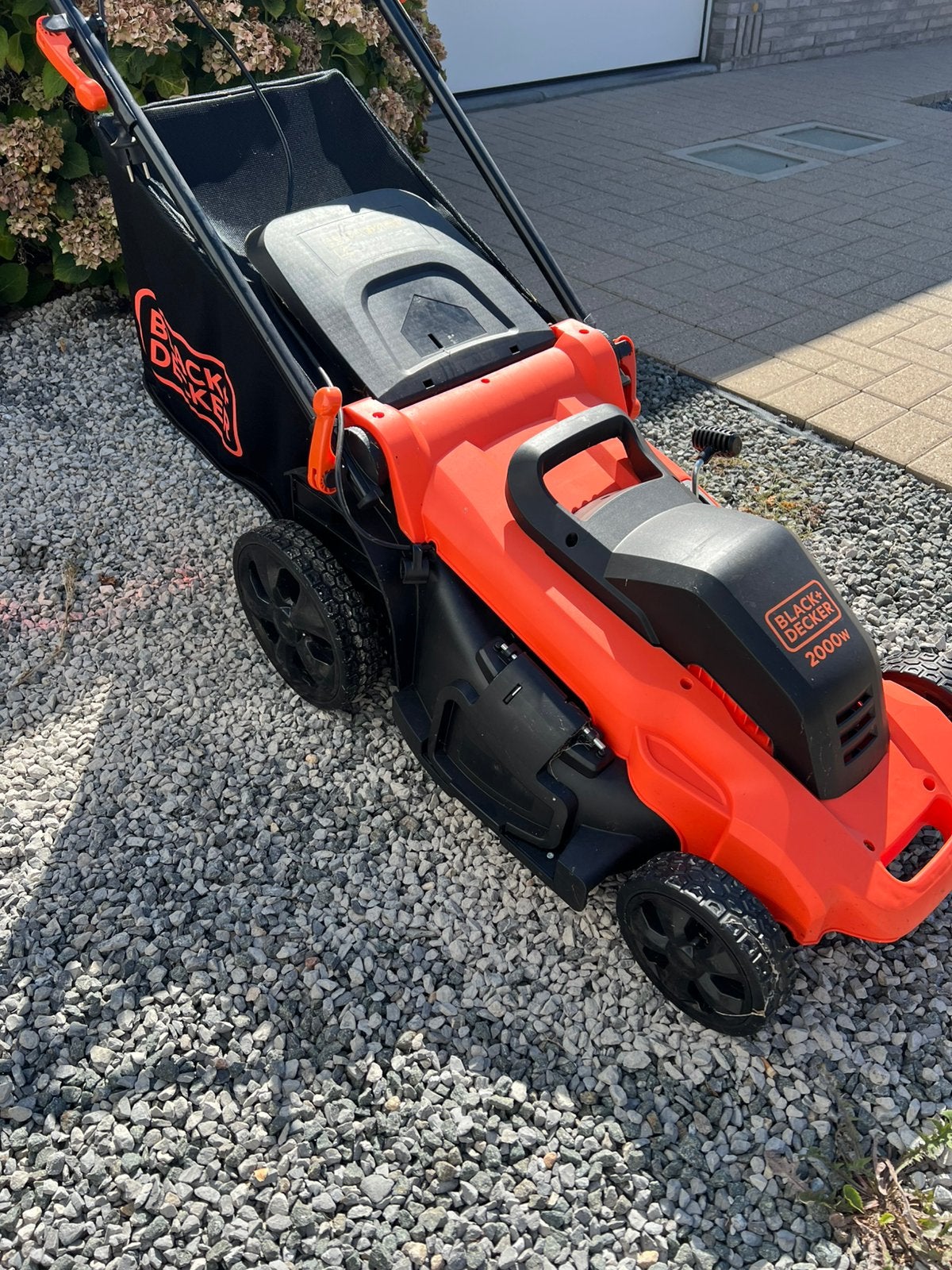 Elektrische grasmachine, Enlèvement, Comme neuf, 40 à 49 cm, Tondeuses à gazon électriques