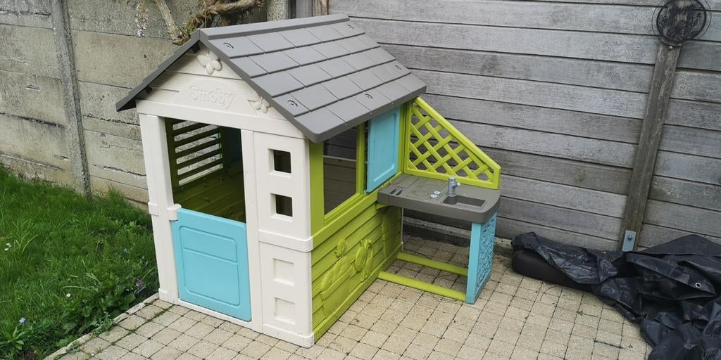 Smoby speelhuisje, Ophalen