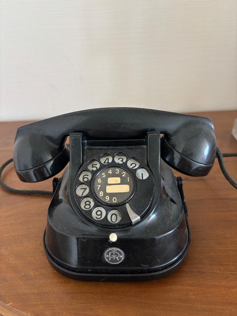 Vintage draaitelefoon, Telecommunicatie, Vaste telefoons | Niet Draadloos, Ophalen, Met draaischijf