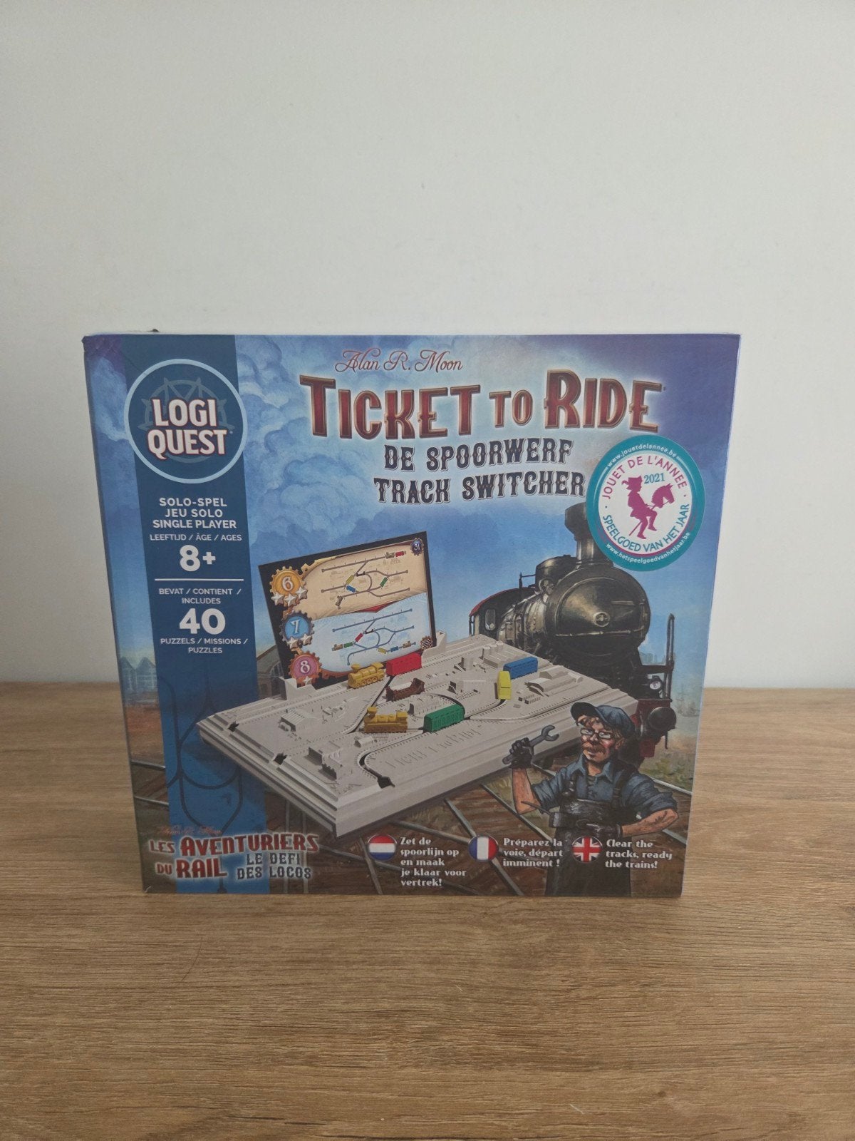 Ticket to Ride: De Spoorwerf Smartgame van LogiQuest, Hobby & Loisirs créatifs, Jeux de société | Jeux de cartes, Enlèvement ou Envoi