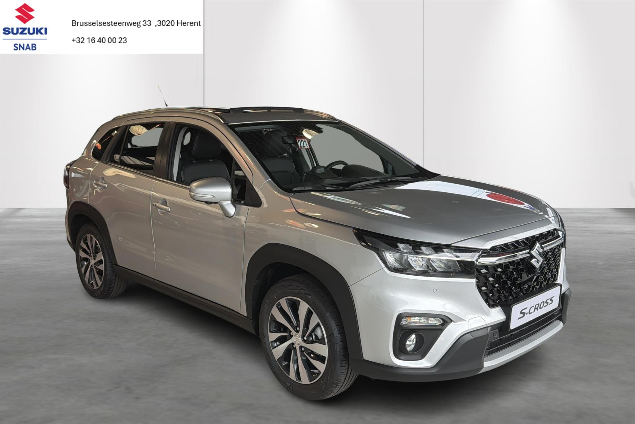 Suzuki S-Cross GLX Full option-Pano-360cam-carplay-gps-airco, Autos, Neuf, Entreprise, 700 kg, Boîte manuelle