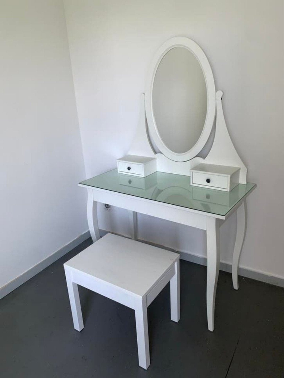 Landelijk / vintage achtige Kaptafel, Huis en Inrichting, Ophalen, Hout