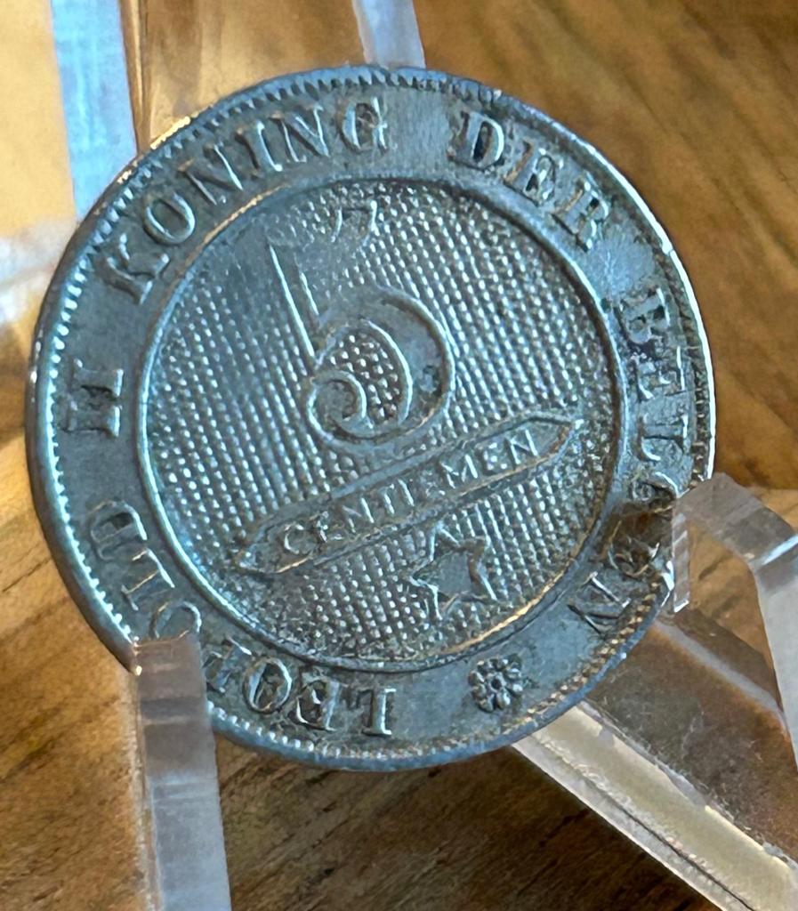 5 cent 1900 vlaams leopold 2, Verzenden