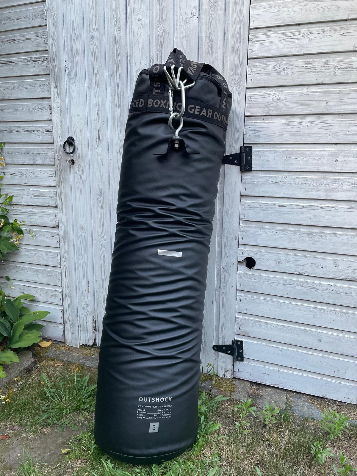Sac de boxe 500 strike + crochet pour suspendre, Enlèvement, Comme neuf, Sac de boxe