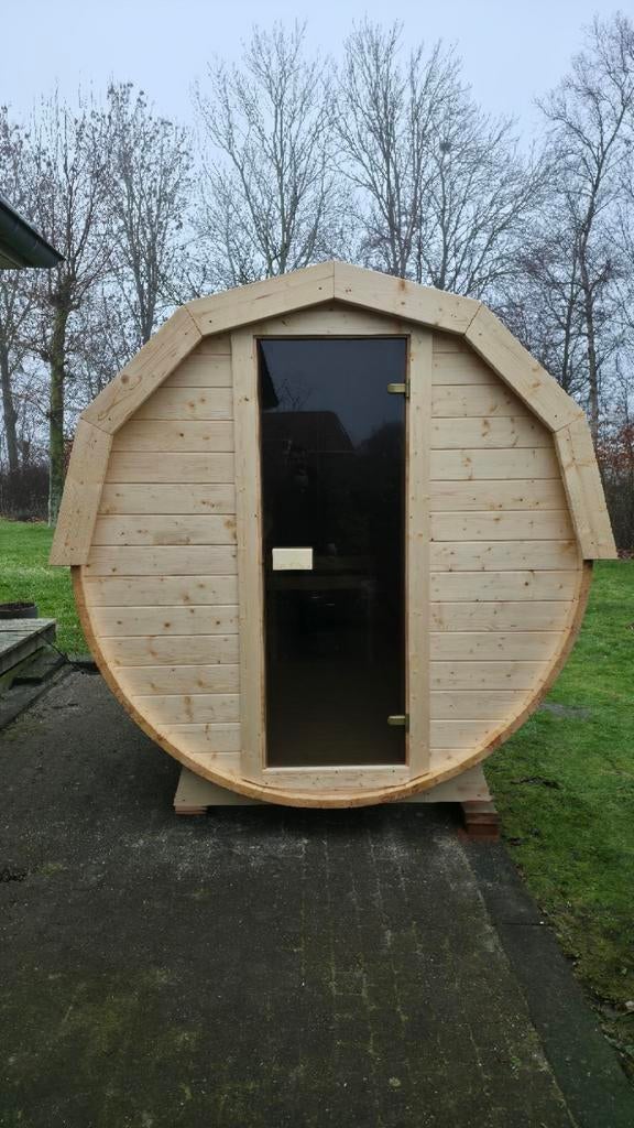 2,5M Barrel Sauna Gratis Levering en Plaatsing, Ophalen of Verzenden