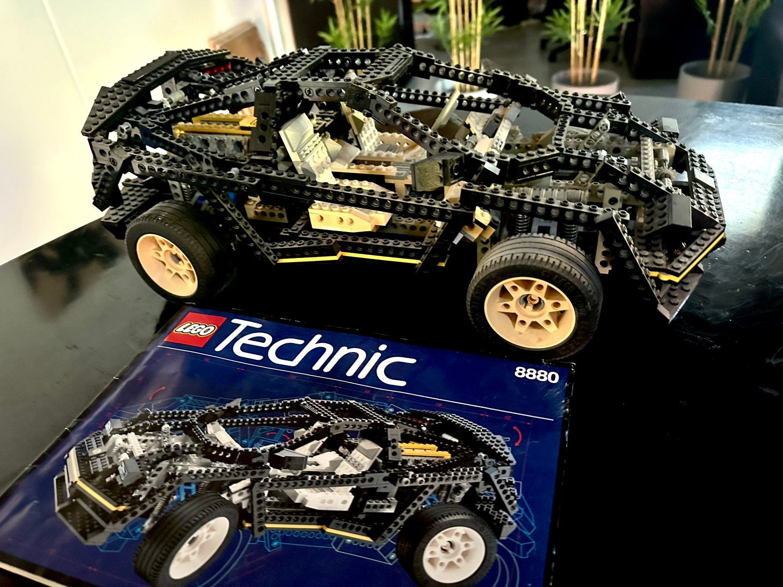 LEGO Technic 8880 Super Car ( handleiding ), Ophalen, Lego, Zo goed als nieuw, Compleet