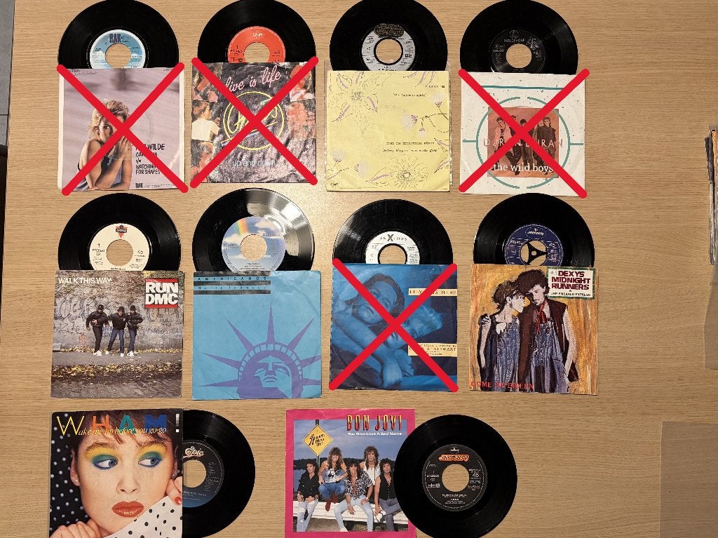 Singles jaren 80, CD & DVD, Vinyles Singles, Utilisé, Pop, 7 inch, Enlèvement ou Envoi