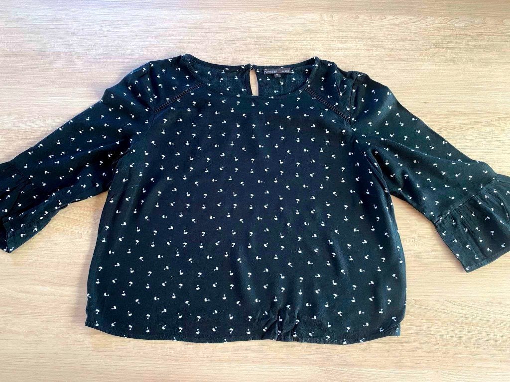 blouse - Groggy by JBC - maat small /S, Groggy by JBC, Zwart, Ophalen of Verzenden, Maat 36 (S)