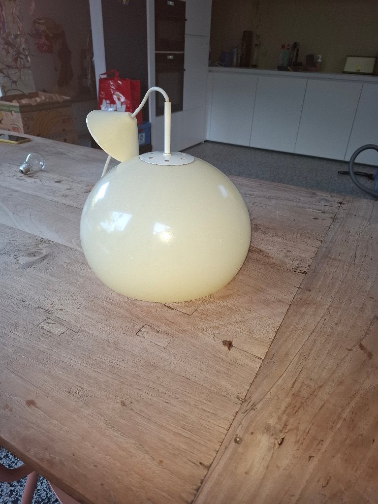 Vintage hanglamp, Ophalen, Gebruikt, Kunststof, Vintage