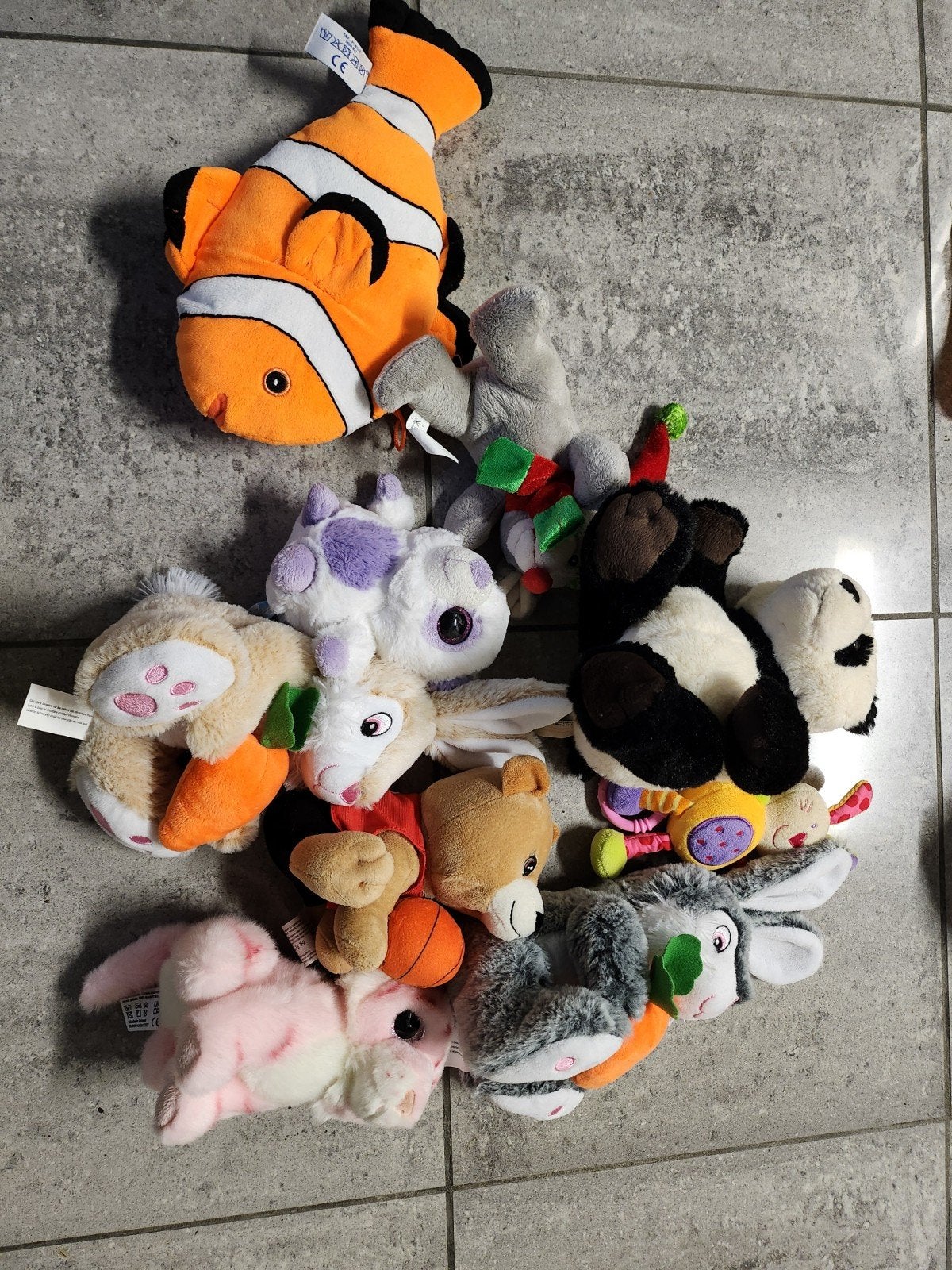 set van 10 knuffeldieren, Ophalen of Verzenden