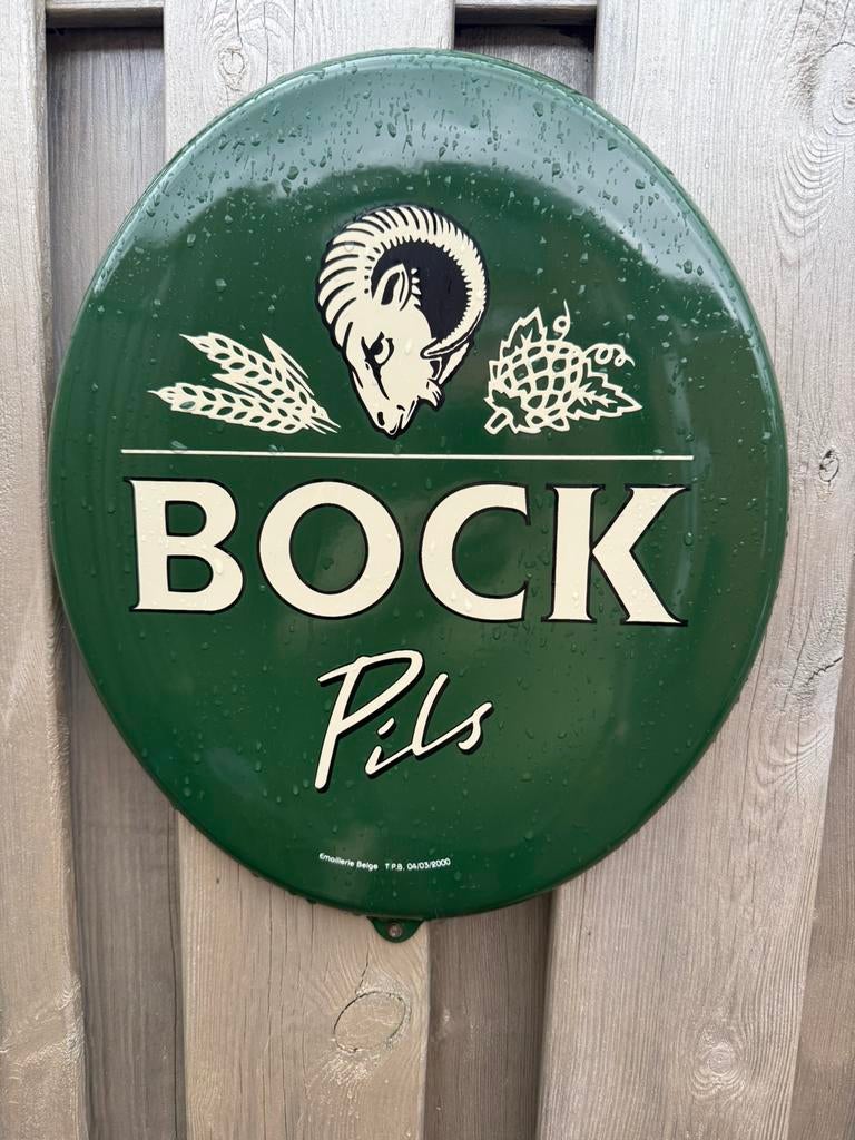 Emaille bord Bovk Pils, Ophalen of Verzenden