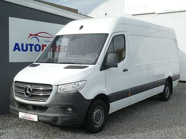 Mercedes-Benz Sprinter 314 2.1 CDI L4H2 Navi, Camera, Airco, Zwart, Parkeersensor, Wit, Mercedes-Benz