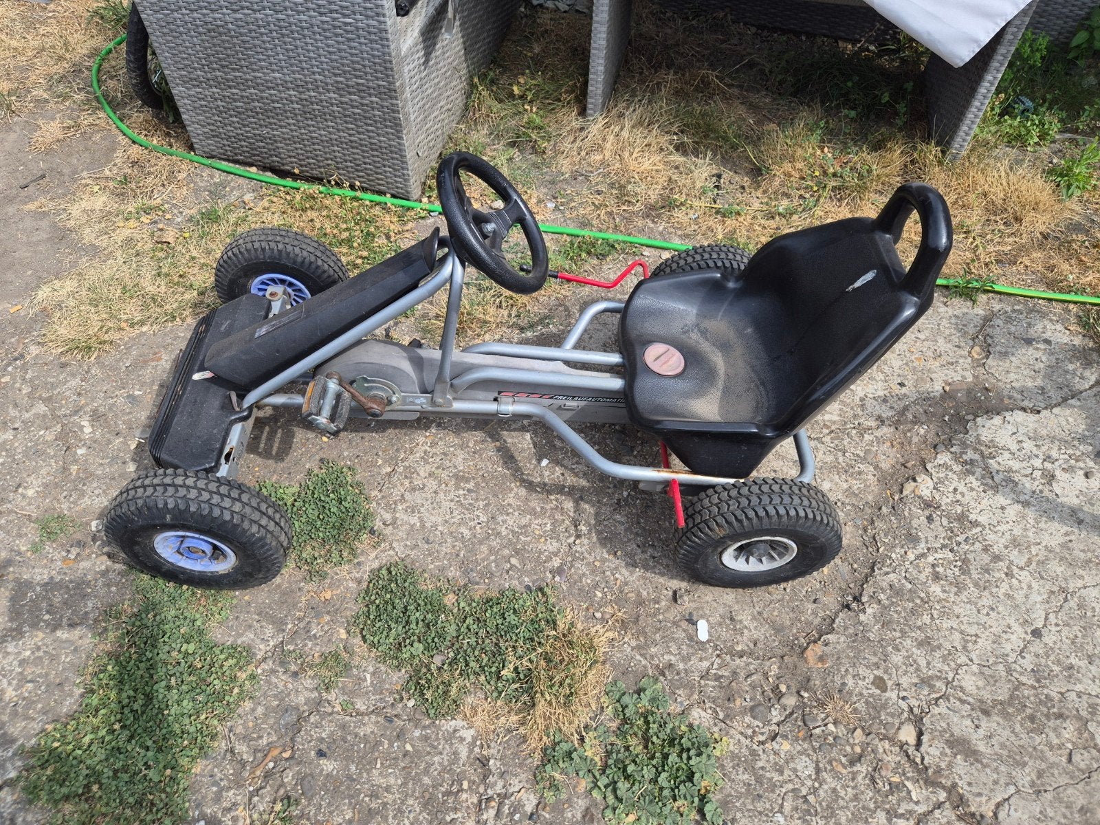 Go kart, Ophalen