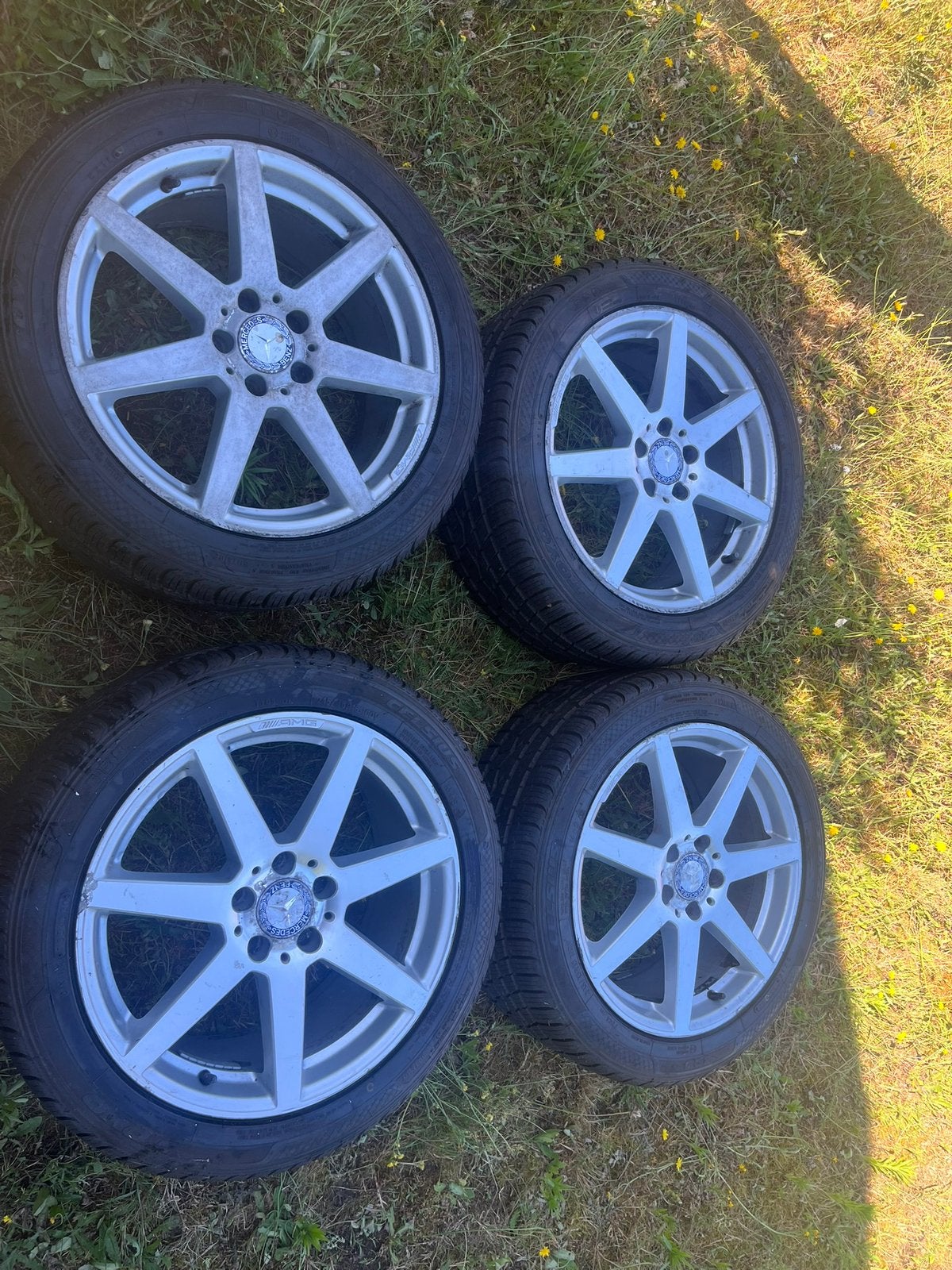 Mercedes AMG 18” velgen., Ophalen, 18 inch, Band(en)