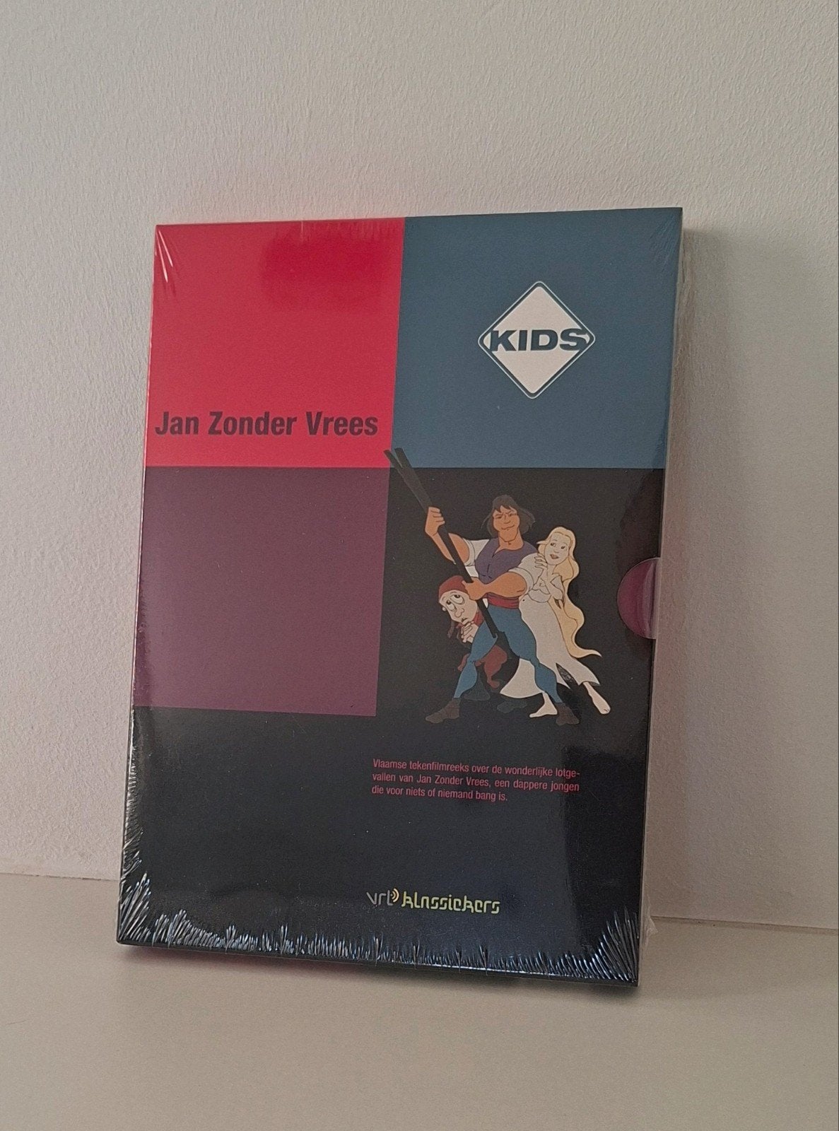 DVD-BOX VRT klassiekers Jan zonder vrees, Alle leeftijden, Verzenden, Nieuw in verpakking, Nederlands