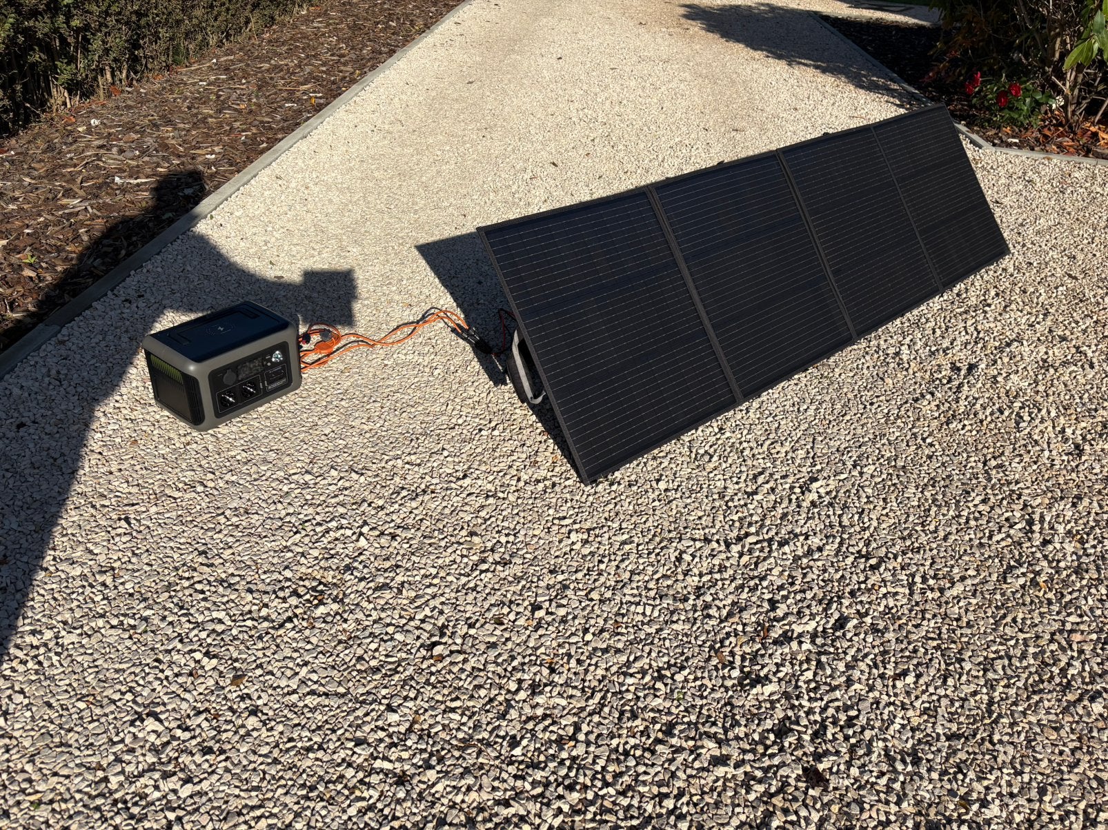 ALLPOWERS R600 Powerstation MHPOWOS 220W zonnepaneelOff-grid, Ophalen, Zo goed als nieuw