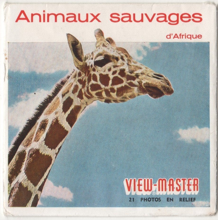 View-master Animaux sauvages d'Afrique B 618 FR, Enlèvement ou Envoi