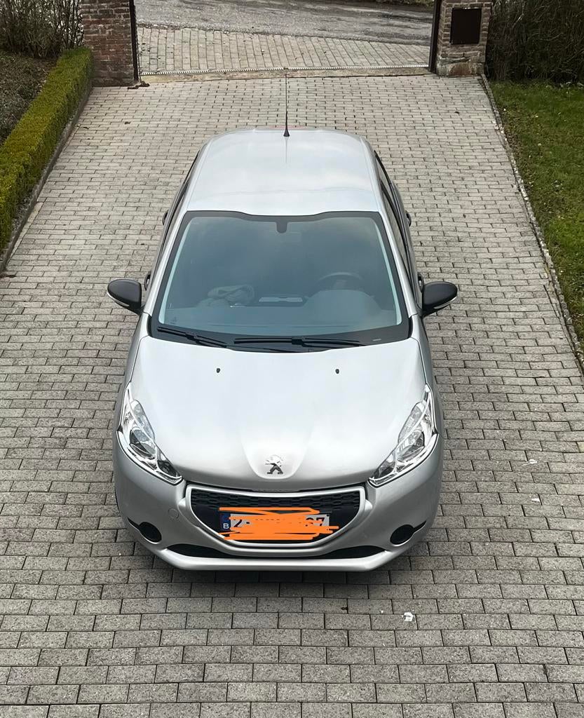 Peugot 208, diesel 2012, Auto's, Voorwielaandrijving, Euro 5, Stof, Zwart