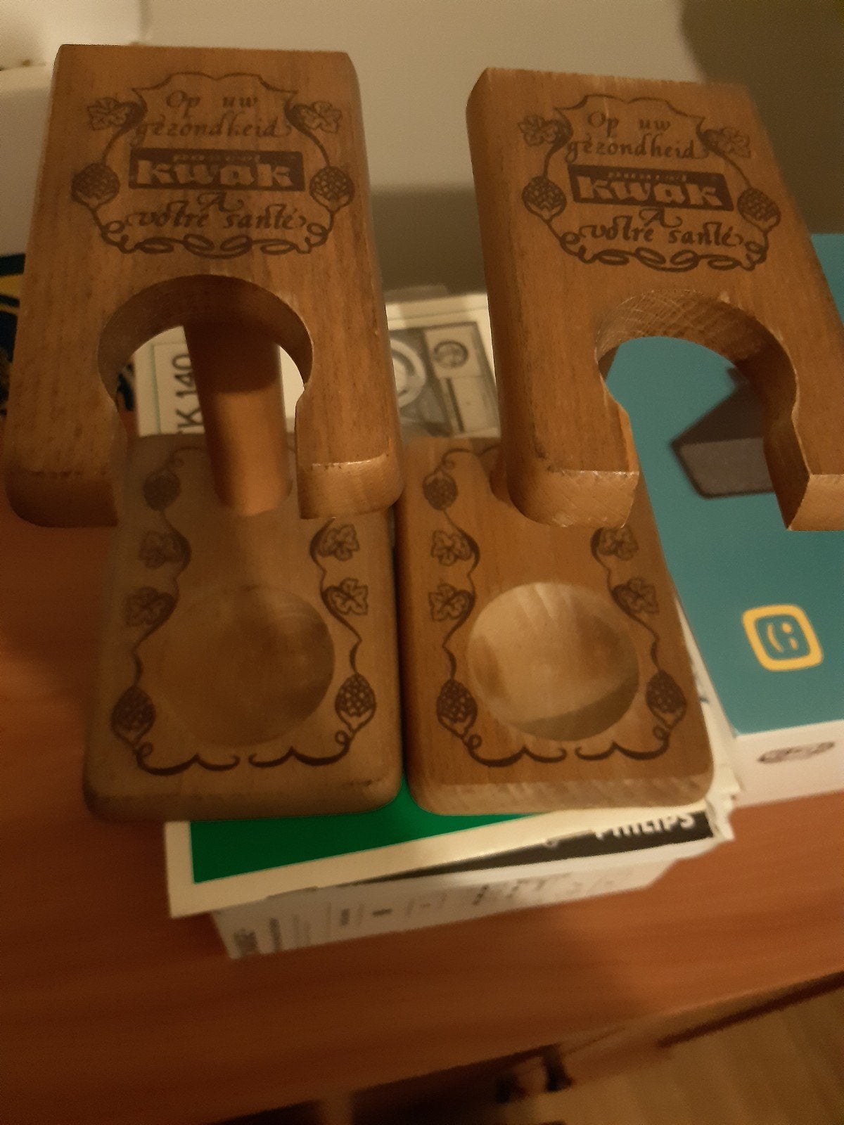 bierstaanders vo kwak glazen, Verzamelen, Ophalen
