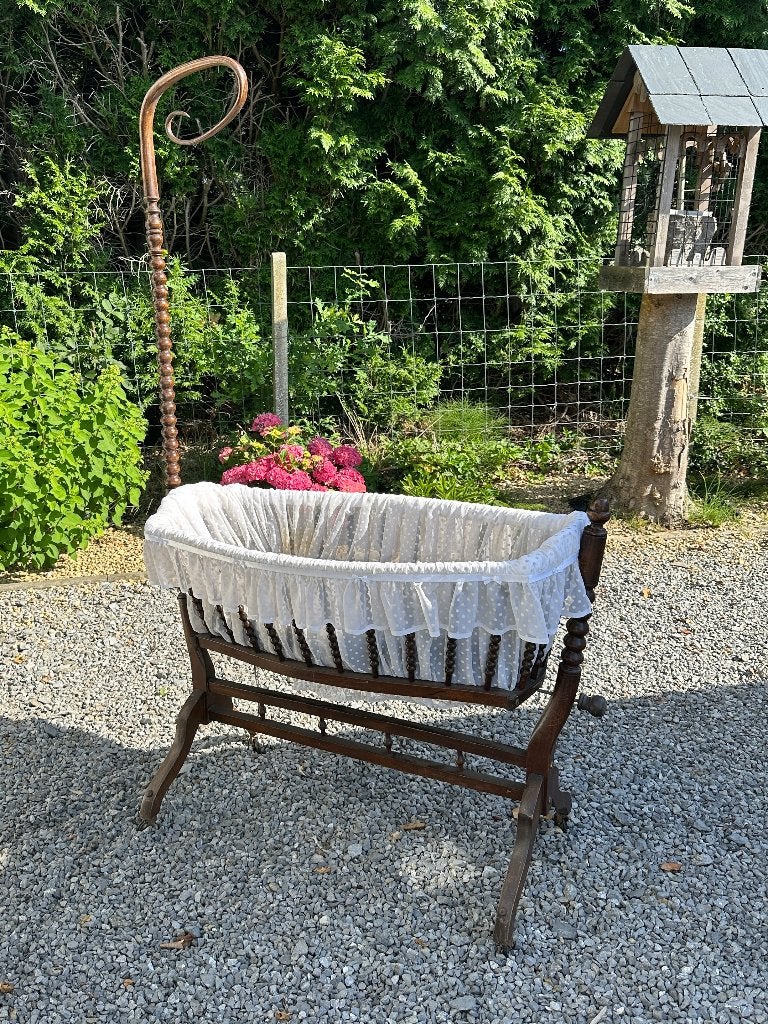 Vintage baby wieg, Ophalen, Gebruikt, Wieg