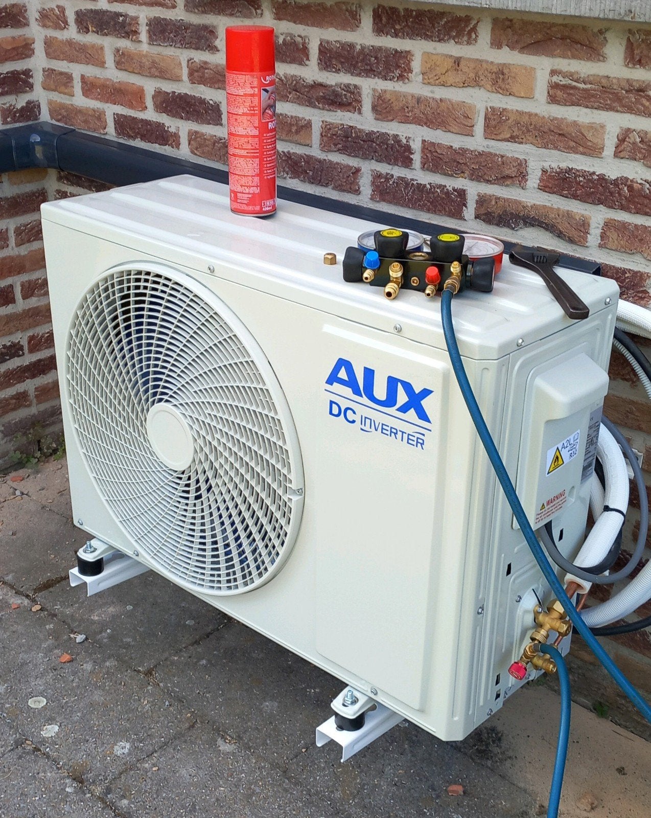 Airco's plaatsen, opstarten, aansluiten, Ophalen