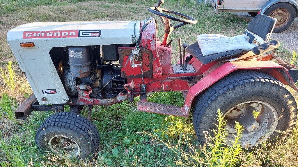 Gutbrod mini-tractor (defect, voor onderdelen), Ophalen, Oldtimer, Overige merken