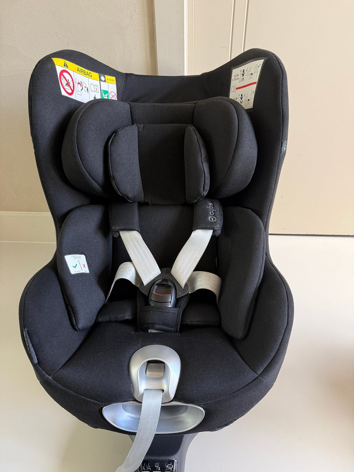 Cybex sirona T i-size (black) + T base, Kinderen en Baby's, Autostoeltjes, Gebruikt, 0 t/m 18 kg, Ophalen, Overige merken