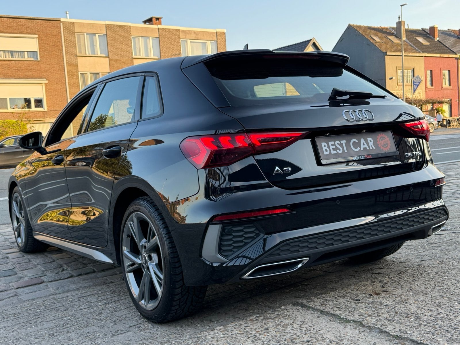 Audi A3 35TFSi * S Line * AutoMaat, Achat, Capteur de lumière, Entreprise, 5 portes