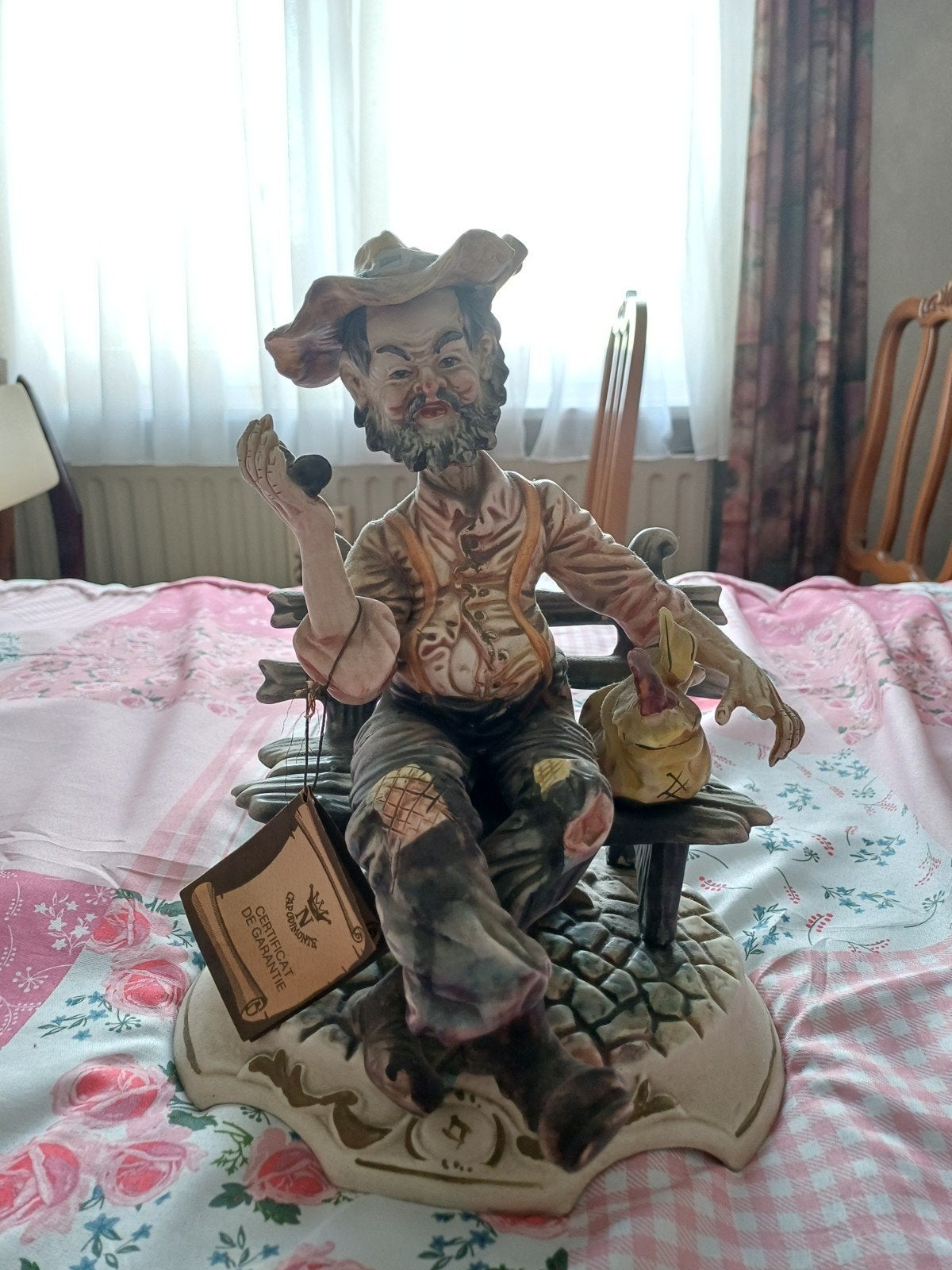 Capodimonte Lazy Old Man, Enlèvement, Comme neuf, Humain