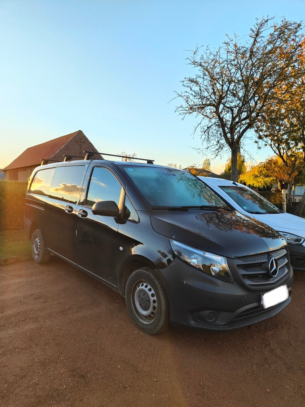 Mercedes Vito 2017, Cuir, Achat, Boîte manuelle, Noir