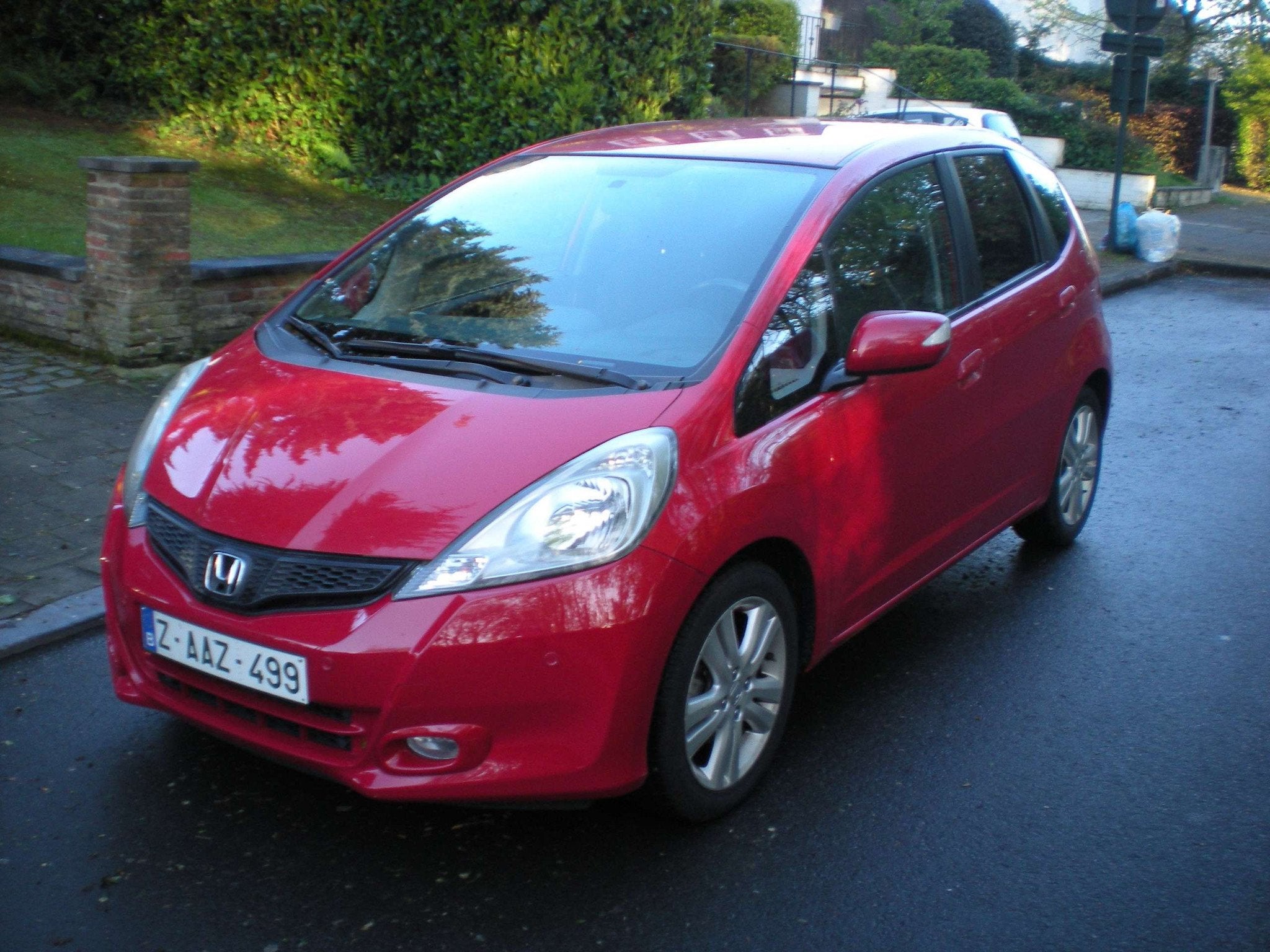 Honda Jazz 1.4i Elegance (bj 2015), Auto's, Voorwielaandrijving, Euro 5, Stof, Gebruikt
