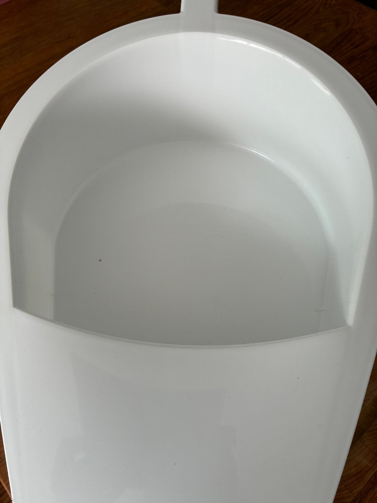Bedpan, Ophalen, Zo goed als nieuw