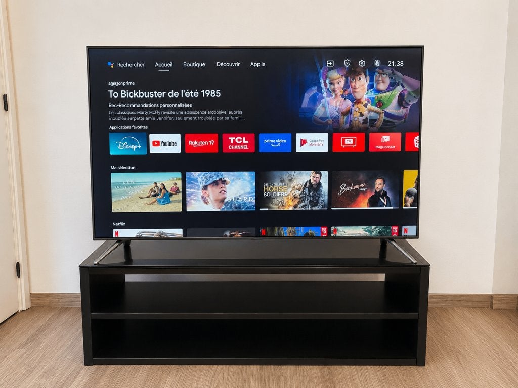 Tv TCL, TV, Hi-fi & Vidéo, Télévisions, Comme neuf, LED, 100 cm ou plus, 4k (UHD), Smart TV, Enlèvement
