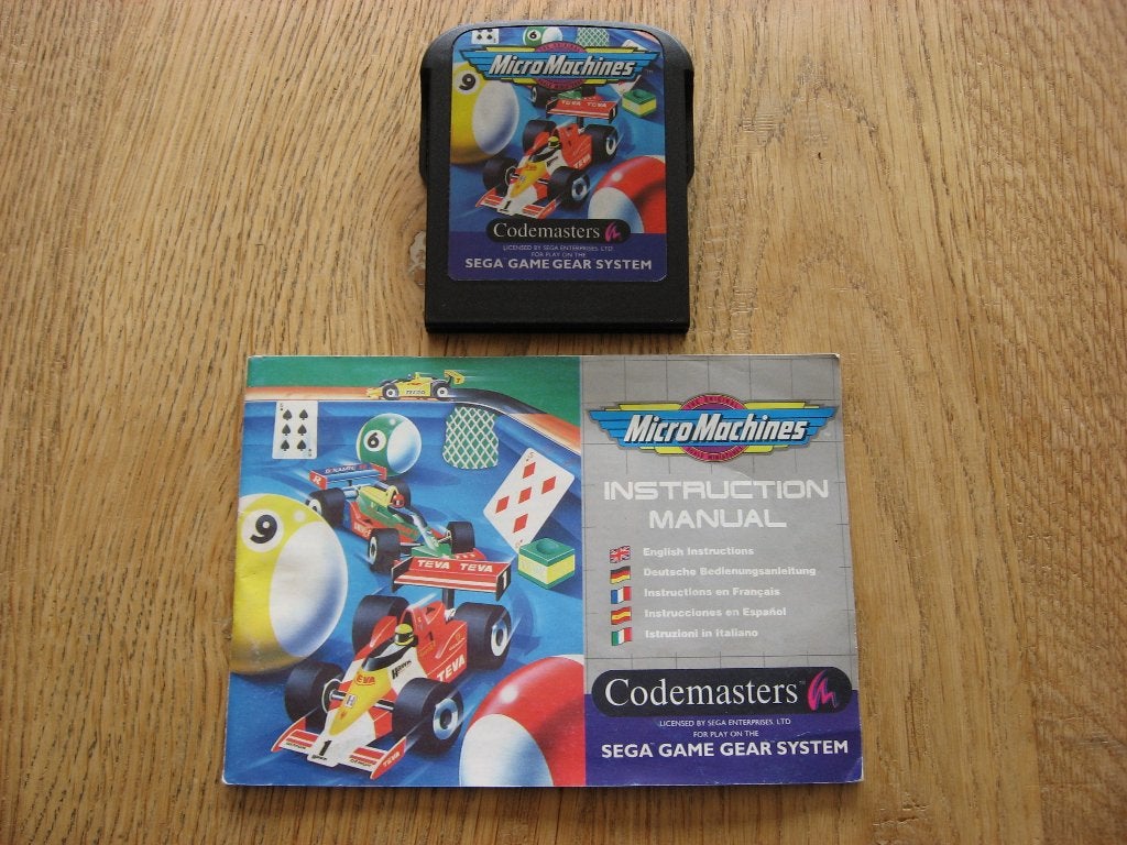 Système d'équipement de jeu Sega Racing Micro Machines Codem, Enlèvement ou Envoi, Neuf, Game Gear