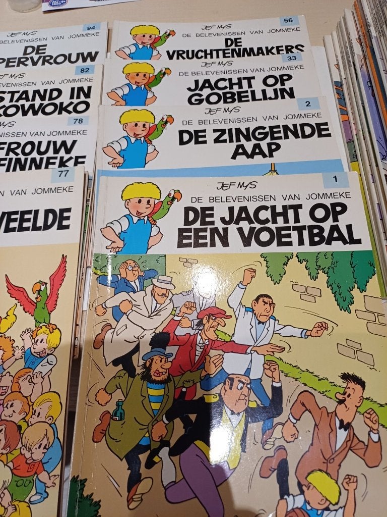 jommeke strips in goede staat 3 euro per stuk, Livres, Plusieurs BD, Enlèvement ou Envoi, Utilisé
